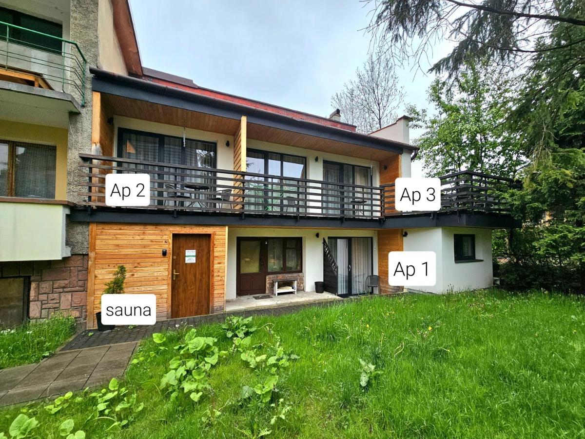 Giewont View Apartamenty Butikowe & Sauna - Grunwaldzka Krupowki Centrum Zakopane By Rentilopl Eksteriør bilde